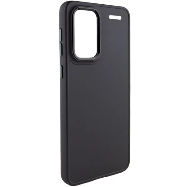 TPU чохол Bonbon Metal Style для Xiaomi Redmi Note 13 Pro+ — Чорний — фото 1