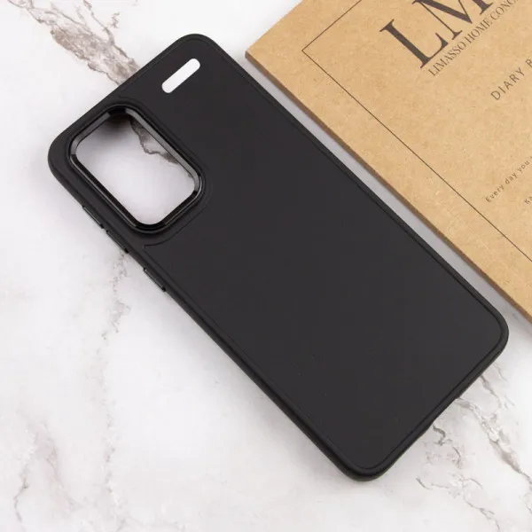TPU чохол Bonbon Metal Style для Xiaomi Redmi Note 13 Pro+ — Чорний — фото 3