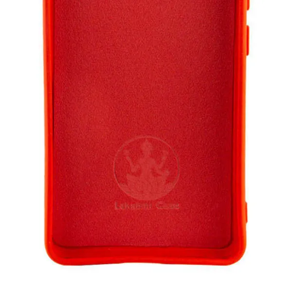 Чехол Silicone Cover Lakshmi Full Camera (A) для Xiaomi Redmi Note 13 Pro+ — Красный — фото 2