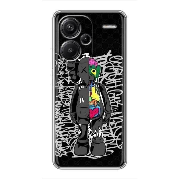 Чехол с принтом «Стиль Bearbrick» для Xiaomi Redmi Note 13 Pro Plus