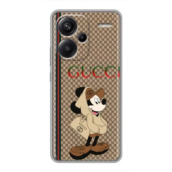 Чехол с принтом «Mickey GUCCI» для Xiaomi Redmi Note 13 Pro Plus