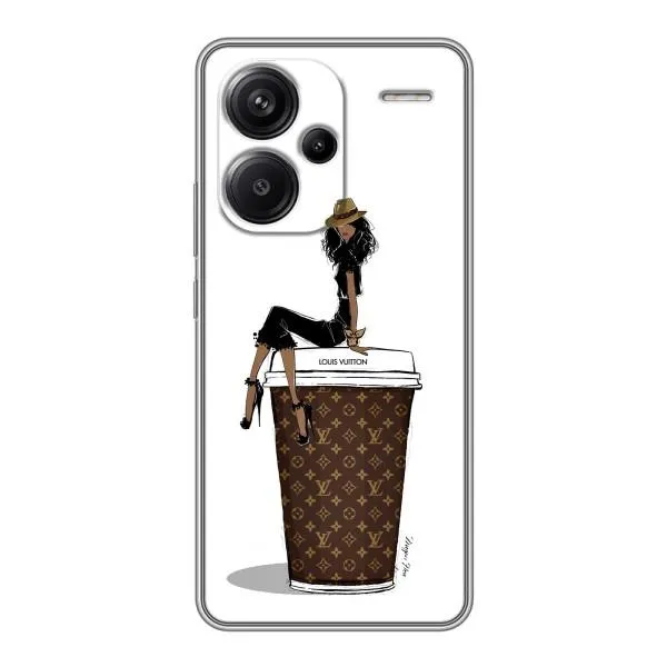 Чехол с принтом «кофе LOUIS VUITTON» для Xiaomi Redmi Note 13 Pro Plus Чехол с принтом «кофе LOUIS VUITTON» для Xiaomi Redmi Note 13 Pro Plus
