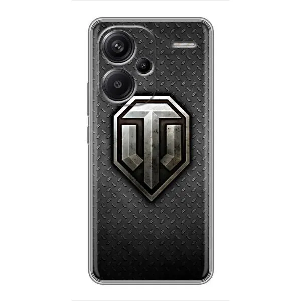 Чохол з принтом «Лого Tanks» для Xiaomi Redmi Note 13 Pro Plus