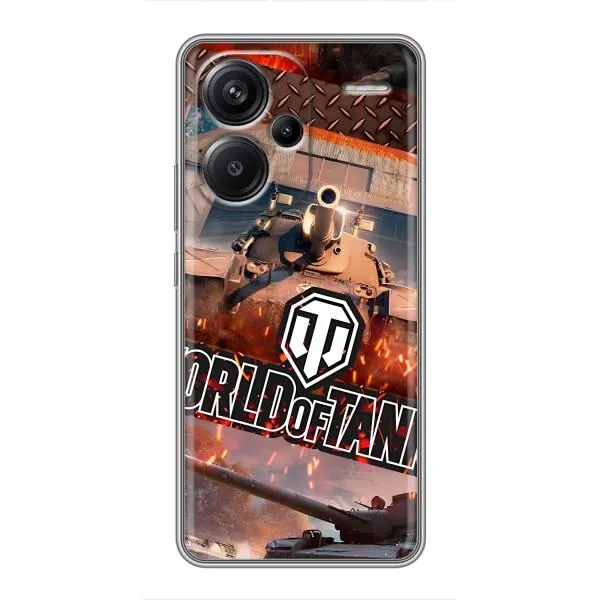 Чохол з принтом «World of Tanks» для Xiaomi Redmi Note 13 Pro Plus