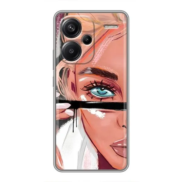 Чохол з принтом «Макіяж» для Xiaomi Redmi Note 13 Pro Plus