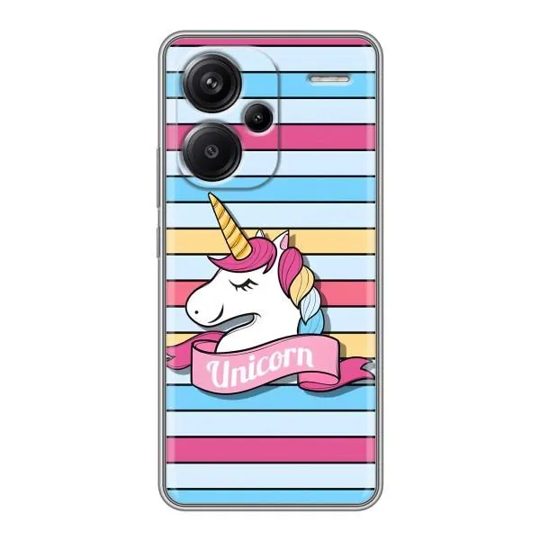 Чехол с принтом «Unicorn» для Xiaomi Redmi Note 13 Pro Plus