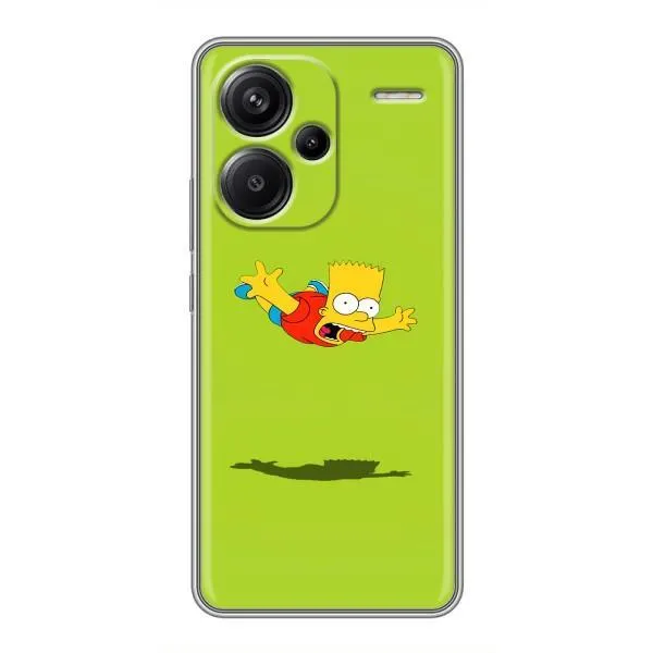 Чехол с принтом «Барт Симпсон» для Xiaomi Redmi Note 13 Pro Plus