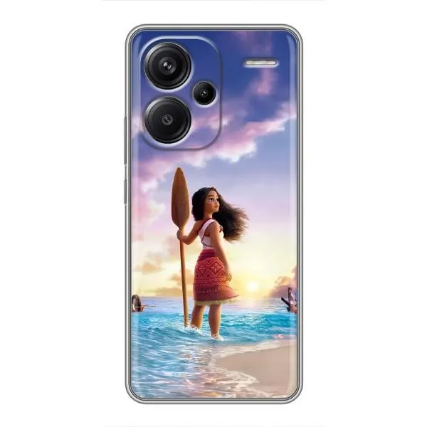 Чехол с принтом «Моана с веслом» для Xiaomi Redmi Note 13 Pro Plus