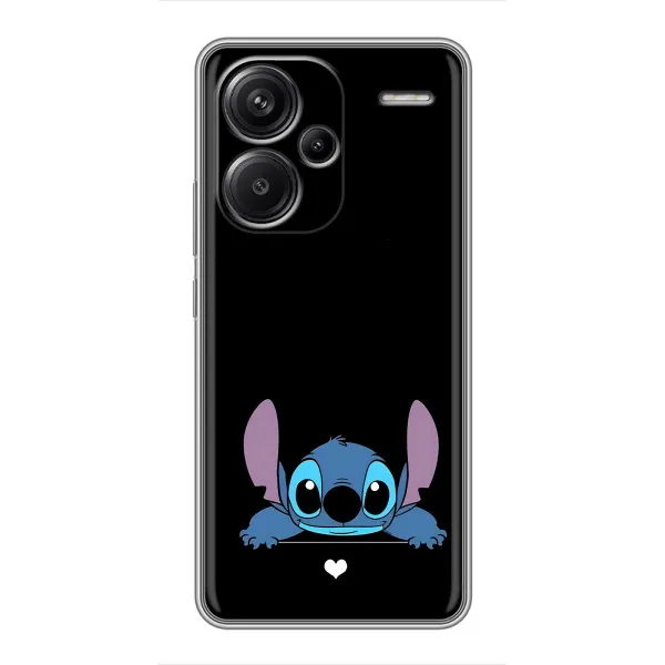 Чехол с принтом «Стич на черном» для Xiaomi Redmi Note 13 Pro Plus