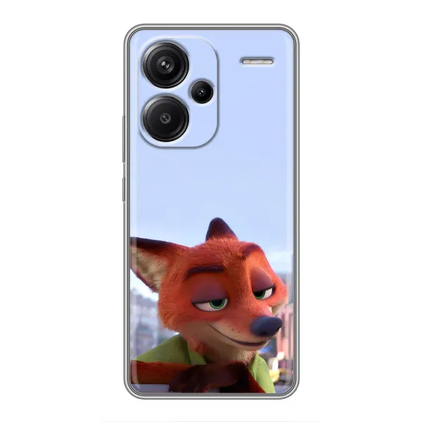 Чохол з принтом «Лис Нік» для Xiaomi Redmi Note 13 Pro Plus Чохол з принтом «Лис Нік» для Xiaomi Redmi Note 13 Pro Plus