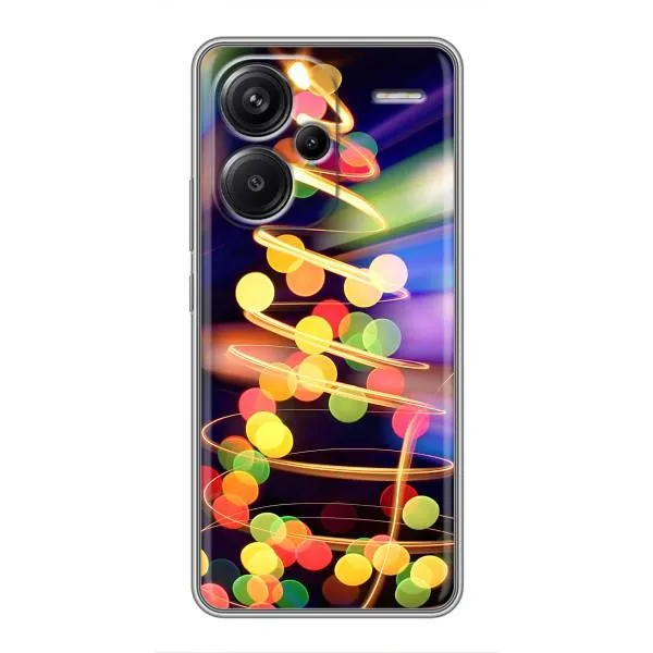 Чехол с принтом «Елка с гирлянд» для Xiaomi Redmi Note 13 Pro Plus Чехол с принтом «Елка с гирлянд» для Xiaomi Redmi Note 13 Pro Plus
