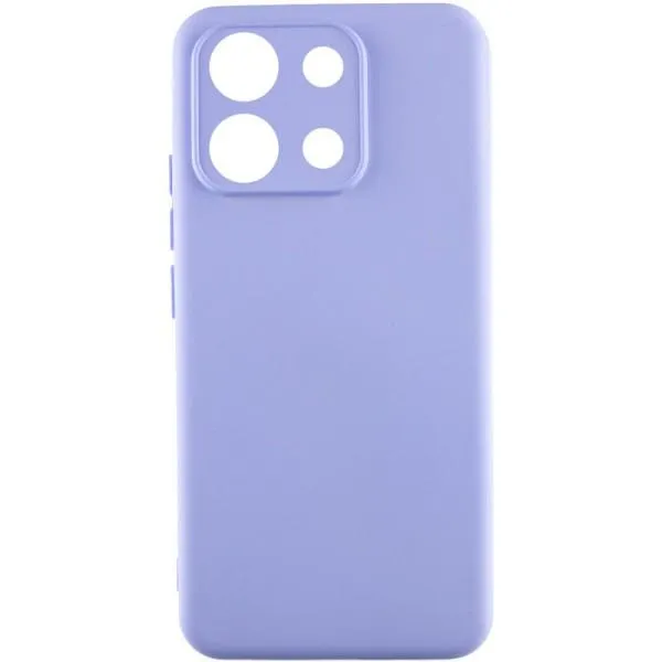Чохол Silicone Cover Lakshmi Full Camera (AA) для Xiaomi Redmi Note 13 Pro 4G / Poco M6 Pro 4G — Бузковий — фото 1