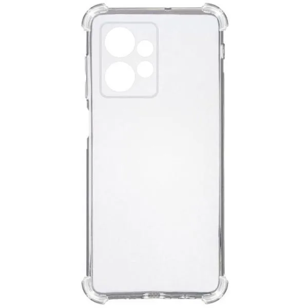 TPU чехол GETMAN Ease logo усиленные углы Full Camera для Xiaomi Redmi Note 13 Pro 4G/Poco M6 Pro 4G — Прозрачный — фото 1