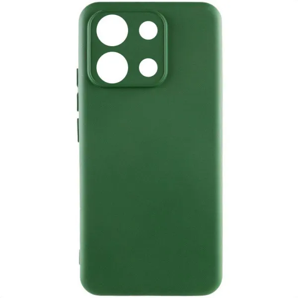 Чехол Silicone Cover Ummi Lakshmi Full Camera (AA) для Xiaomi Redmi Note 13 Pro 4G / Poco M6 Pro 4G — Зеленый