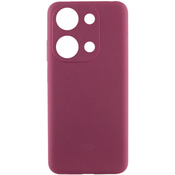 Чохол Silicone Cover Lakshmi Full Camera (AAA) для Xiaomi Redmi Note 13 Pro 4G / Poco M6 Pro 4G — Бордовий — фото 1 Чохол Silicone Cover Lakshmi Full Camera (AAA) для Xiaomi Redmi Note 13 Pro 4G / Poco M6 Pro 4G — Бордовий — фото 1