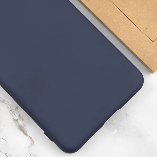 Чохол TPU GETMAN Liquid Silk Full Camera для Xiaomi Redmi Note 13 Pro 4G / Poco M6 Pro 4G / Note 14S — Синій — фото 3