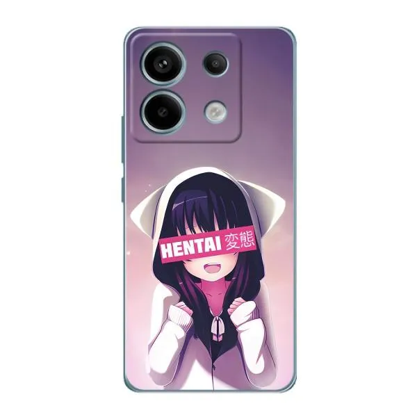 Чехол с принтом «Hentai chan» для Xiaomi Redmi Note 13 Pro