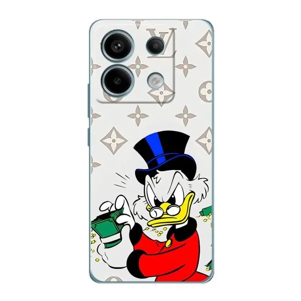 Чехол с принтом «Баксы Скрудж» для Xiaomi Redmi Note 13 Pro
