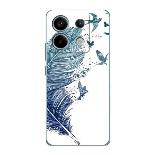 Чохол з принтом «Перо» для Xiaomi Redmi Note 13 Pro