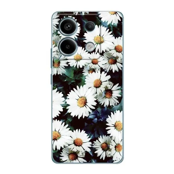 Чохол з принтом «Ромашки» для Xiaomi Redmi Note 13 Pro