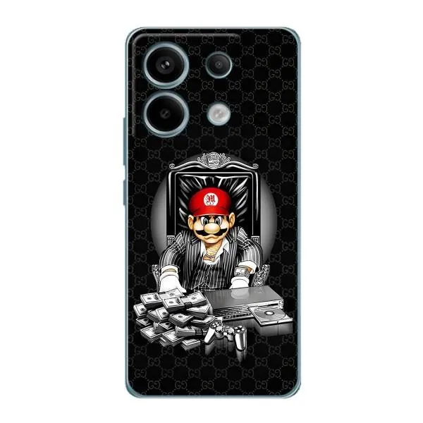 Чехол с принтом «Супер Марио» для Xiaomi Redmi Note 13 Pro