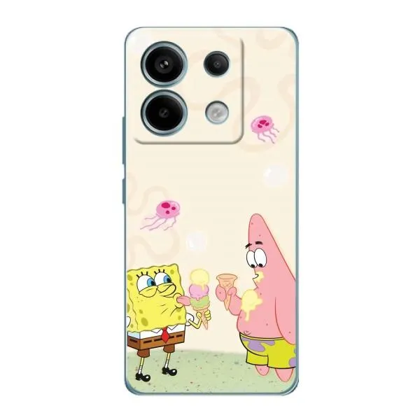 Чехол с принтом «Патрик и Боб» для Xiaomi Redmi Note 13 Pro Чехол с принтом «Патрик и Боб» для Xiaomi Redmi Note 13 Pro
