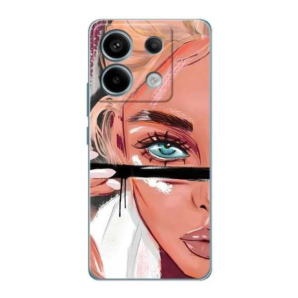 Чохол з принтом «Макіяж» для Xiaomi Redmi Note 13 Pro