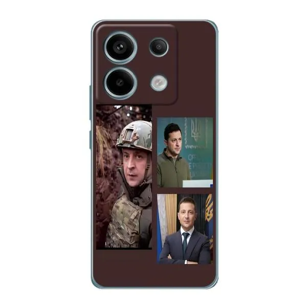 Чехол с принтом «Президент» для Xiaomi Redmi Note 13 Pro