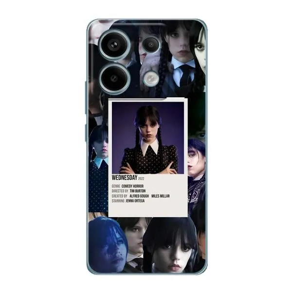 Чехол с принтом «коллаж Уэнздей» для Xiaomi Redmi Note 13 Pro