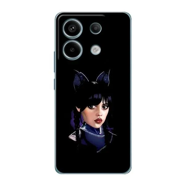 Чехол с принтом «серьезная Уэнздей» для Xiaomi Redmi Note 13 Pro