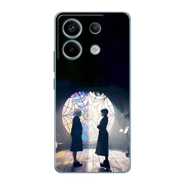 Чехол с принтом «Уэнздей и Инид» для Xiaomi Redmi Note 13 Pro