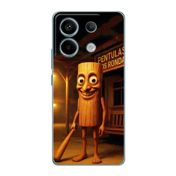 Чехол с принтом «Тунг тунг сахур» для Xiaomi Redmi Note 13 Pro