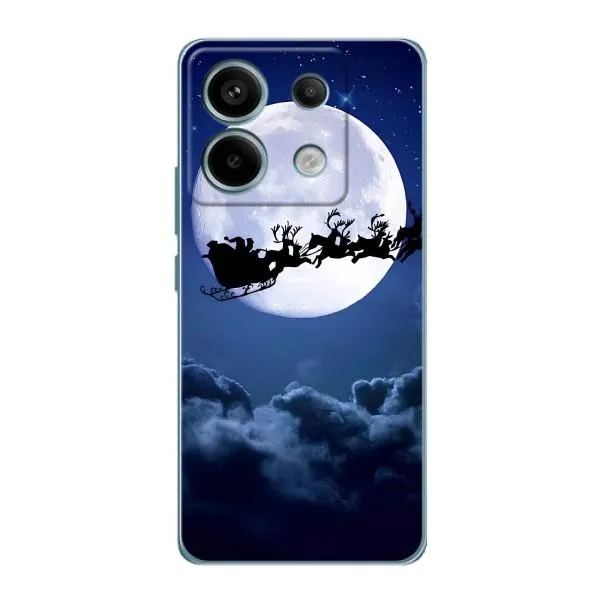 Чехол с принтом «Санта - луна» для Xiaomi Redmi Note 13 Pro Чехол с принтом «Санта - луна» для Xiaomi Redmi Note 13 Pro