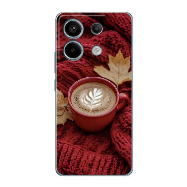 Чехол с принтом «Кофе на пледе» для Xiaomi Redmi Note 13 Pro Чехол с принтом «Кофе на пледе» для Xiaomi Redmi Note 13 Pro