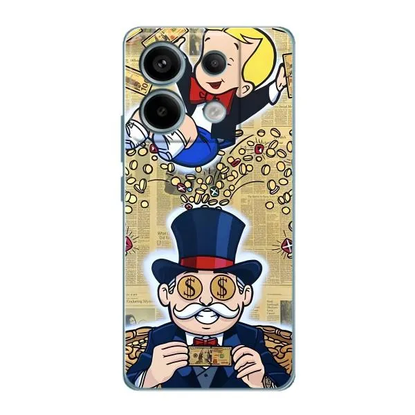 Чехол с принтом «Монополия Мен» для Xiaomi Redmi Note 13 Pro