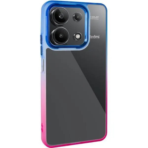 Чохол TPU+PC Fresh sip series для Xiaomi Redmi Note 13 4G — Рожевий — фото 1