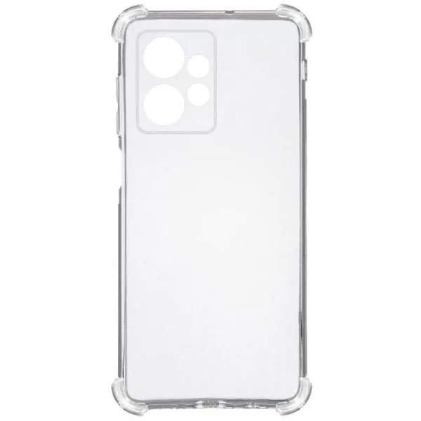TPU чехол GETMAN Ease logo усиленные углы Full Camera для Xiaomi Redmi Note 13 4G — Прозрачный — фото 1