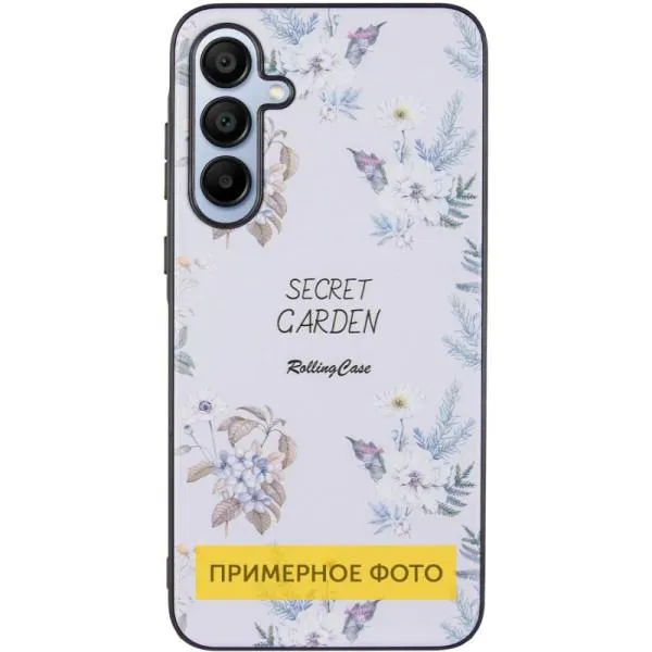 TPU+PC чохол Secret Garden для Xiaomi Redmi Note 13 4G — Білий — фото 2