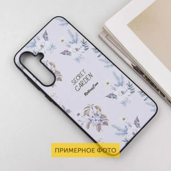 TPU+PC чохол Secret Garden для Xiaomi Redmi Note 13 4G — Білий — фото 3