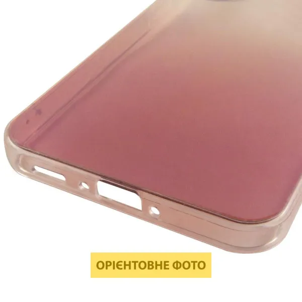 Чехол TPU+PC Glassbend для Xiaomi Redmi Note 13 4G — Розовый — фото 2