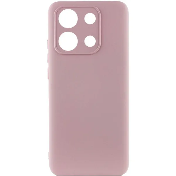 Чохол Silicone Cover Ummi Lakshmi Full Camera (AA) для Xiaomi Redmi Note 13 4G — Рожевий