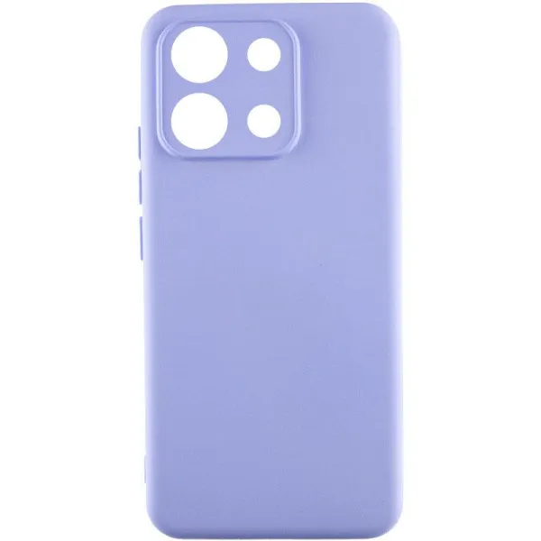 Чохол Silicone Cover Ummi Lakshmi Full Camera (AA) для Xiaomi Redmi Note 13 4G — Бузковий