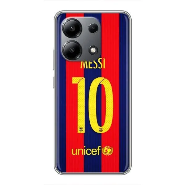 Чохол з принтом «Messi Barca 10» для Xiaomi Redmi Note 13 (4G)