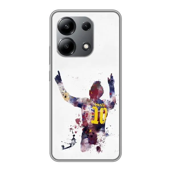 Чохол з принтом «Messi Barca» для Xiaomi Redmi Note 13 (4G)