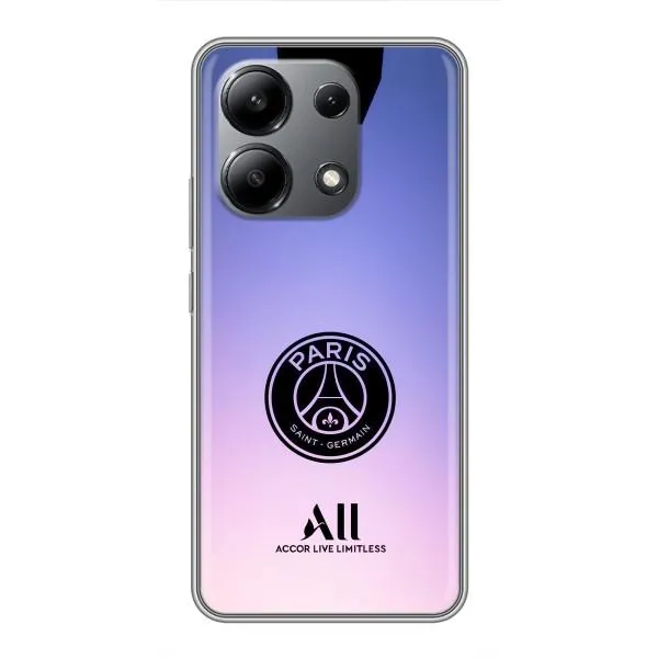 Чехол с принтом «лого PSG» для Xiaomi Redmi Note 13 (4G)