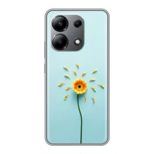 Чехол с принтом «Желтый цветок» для Xiaomi Redmi Note 13 (4G) Чехол с принтом «Желтый цветок» для Xiaomi Redmi Note 13 (4G)