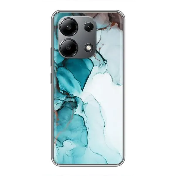 Чехол с принтом «Бирюзовый мрамор» для Xiaomi Redmi Note 13 (4G) Чехол с принтом «Бирюзовый мрамор» для Xiaomi Redmi Note 13 (4G)