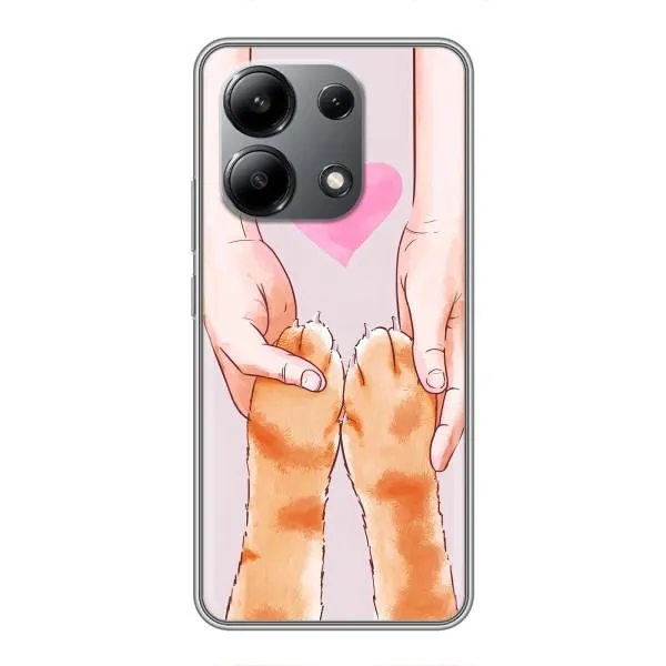 Чехол с принтом «Любовь к котикам» для Xiaomi Redmi Note 13 (4G) Чехол с принтом «Любовь к котикам» для Xiaomi Redmi Note 13 (4G)