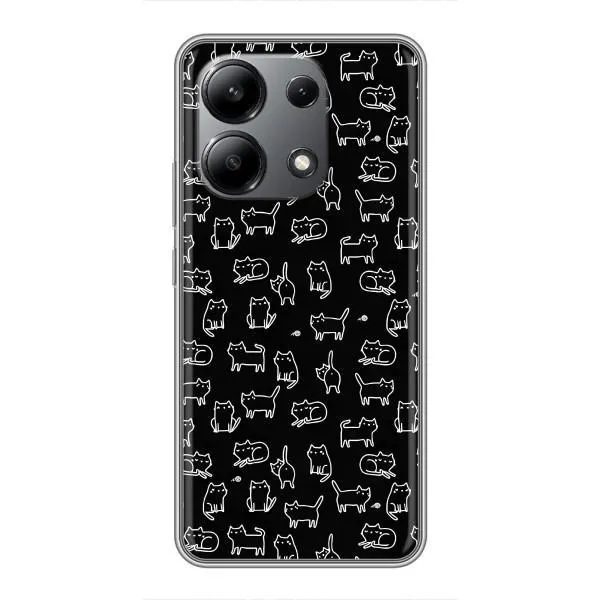 Чехол с принтом «Меленькие котики» для Xiaomi Redmi Note 13 (4G)