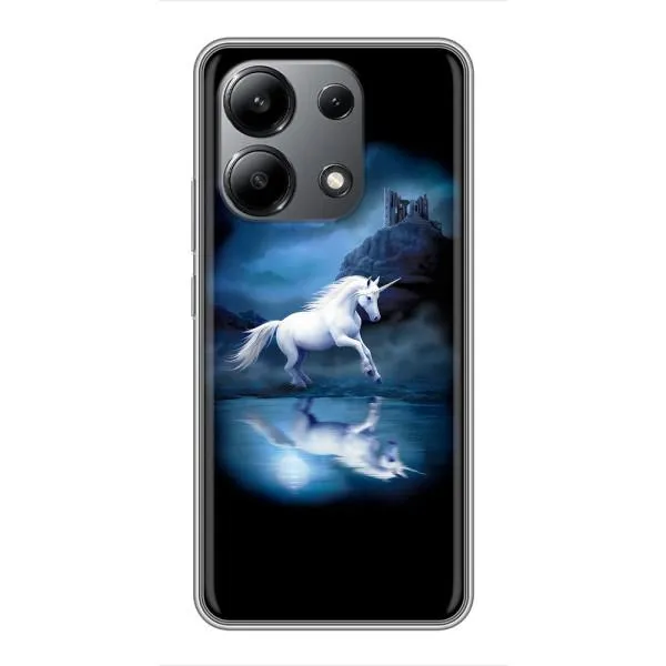 Чехол с принтом «Единорог» для Xiaomi Redmi Note 13 (4G)